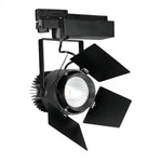 33W (3000Lm) LED rööpmelvalgusti, V-TAC SAMSUNG, IP20, 5 aastat garantiid, must, soe valge valgus 3000K