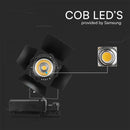 33W(3000Lm) LED Track light, V-TAC SAMSUNG, IP20, warranty 5 years, black, neutral white light 4000K