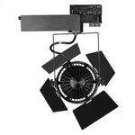 33W (3000Lm) LED rööpmelvalgusti, V-TAC SAMSUNG, IP20, 5 aastat garantiid, must, soe valge valgus 3000K