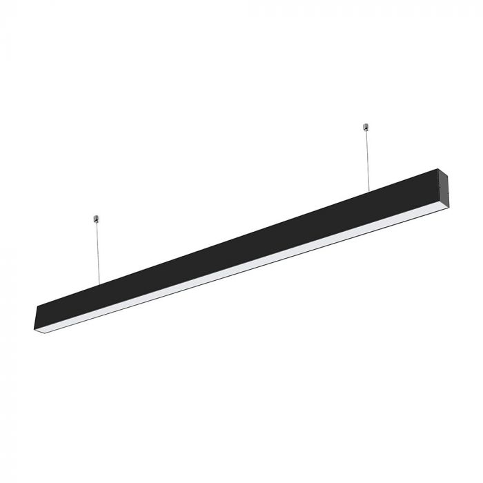 40W(3650Lm) LED Lineārais gaismeklis, iekarams, melns, gaismekļa izmērs 1194 x 35 x 67mm, V-TAC SAMSUNG, garantija 5 gadi, neitrāli balta gaisma 4000K