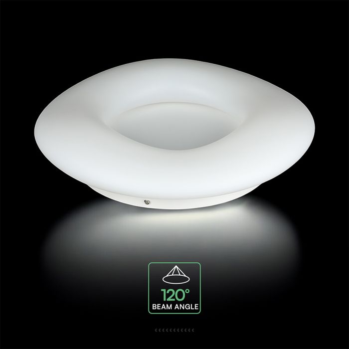 45W(4050Lm) LED griestu gaismeklis, V-TAC, IP20, dimmējams, balts, 3IN1
