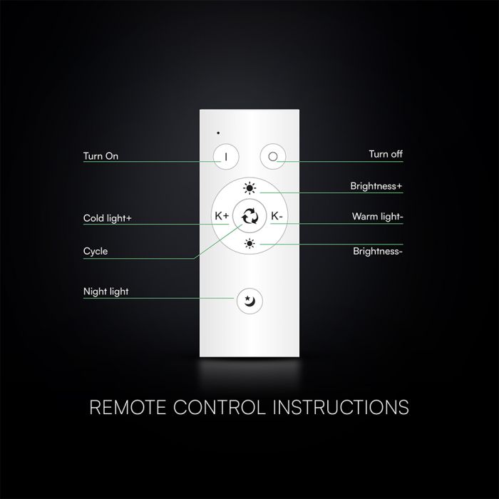 45W(4050Lm) LED griestu gaismeklis, V-TAC, IP20, dimmējams, balts, 3IN1