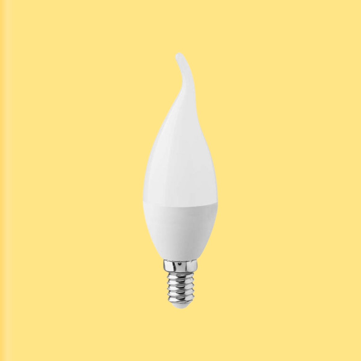 E14 3,7W(320Lm) LED-lampa, ljuslåga, V-TAC, IP20, varmvitt ljus 3000K