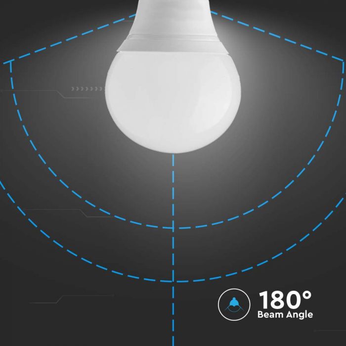 E14 3.7W(320Lm) LED spuldze, V-TAC, IP20, neitrāli balta gaisma 4000K