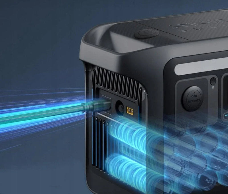 Anker Solix C800 Plus portable charging station, 1200 W, black 768Wh