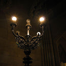 E27 4W(400Lm) LED-lampa Filament, glas, G45, V-TAC, IP20, kallvitt ljus 6500K