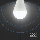 E27 15W(1521Lm) LED-lambi, V-TAC, IP20, A65, soe valge valgus 3000K