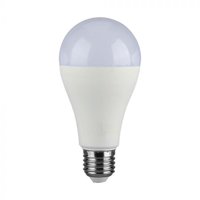 E27 17W(1710Lm) LED Spuldze, V-TAC, IP20, A65, auksti balta gaisma 6500K