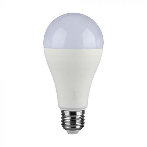 E27 15W(1521Lm) LED Spuldze, V-TAC, IP20, A65, neitrāli balta gaisma 4000K