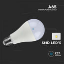E27 15W(1521Lm) LED-lambi, V-TAC, IP20, A65, neutraalne valge 4000K