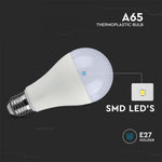 E27 15W(1521Lm) LED-lambi, V-TAC, IP20, A65, neutraalne valge 4000K