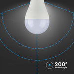 E27 17W(1710Lm) LED Spuldze, V-TAC, IP20, A65, auksti balta gaisma 6500K