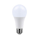 E27 17W(1710Lm) LED Spuldze, V-TAC, A65, IP20, neitrāli balta gaisma 4000K