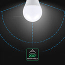 E27 17W(1710Lm) LED Spuldze, V-TAC, A65, IP20, neitrāli balta gaisma 4000K