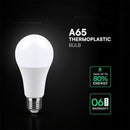 E27 17W(1710Lm) LED Spuldze, V-TAC, A65, IP20, neitrāli balta gaisma 4000K