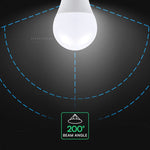 E27 17W (1710 lm) LED Bulb A65, V-TAC, IP20, Cool White Light 6500K