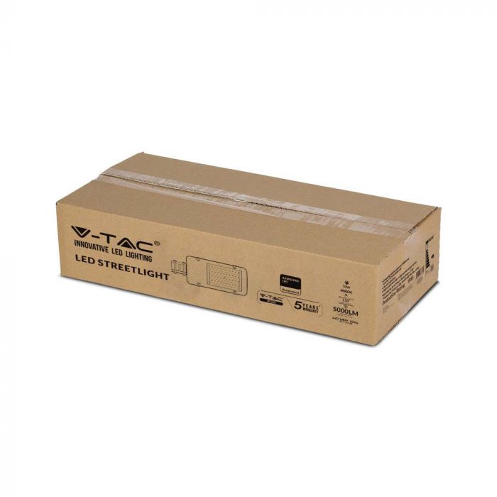 50W (5000Lm) LED tänavavalgusti, V-TAC SAMSUNG, IP65, neutraalne valge valgus 4000K