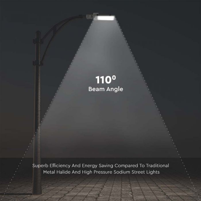 50W (5000Lm) LED tänavavalgusti, V-TAC SAMSUNG, IP65, neutraalne valge valgus 4000K