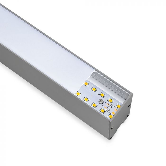40W(3300Lm) LED linear light, V-TAC SAMSUNG, IP20, hanging, warranty 5 years, cold white light 6400K