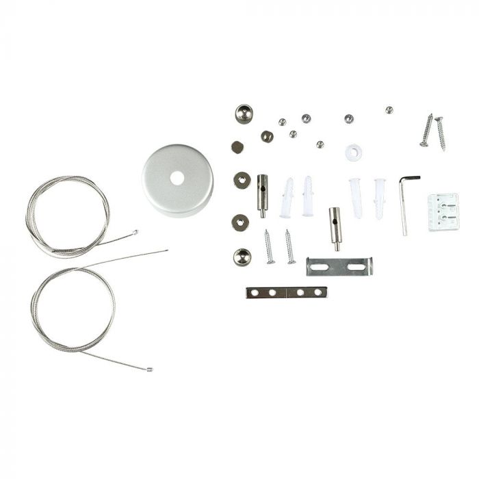 Линейный светодиодный светильник 40W(3300Lm), V-TAC SAMSUNG, IP20, подвесной, гарантия 5 лет, холодный белый 6400K