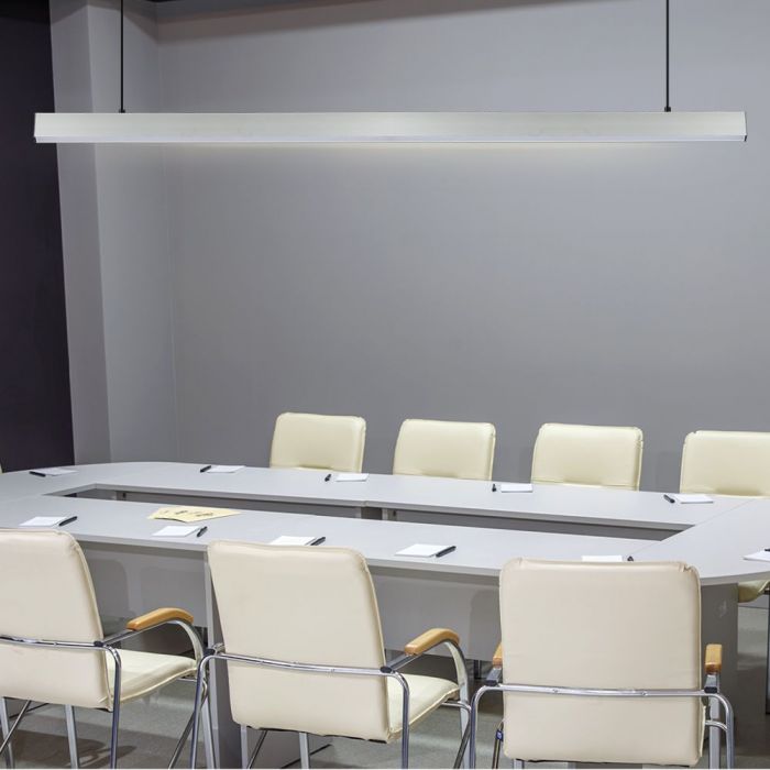 40W(3300Lm) LED lineaarne valgusti, V-TAC SAMSUNG, IP20, rippvalgusti, 5 aastat garantiid, külmvalge 6400K