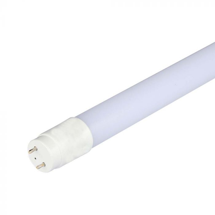 T8 18W(1850Lm) LED bulb nano plastic, 120cm, V-TAC, warranty 3 years, cold white light 6500K