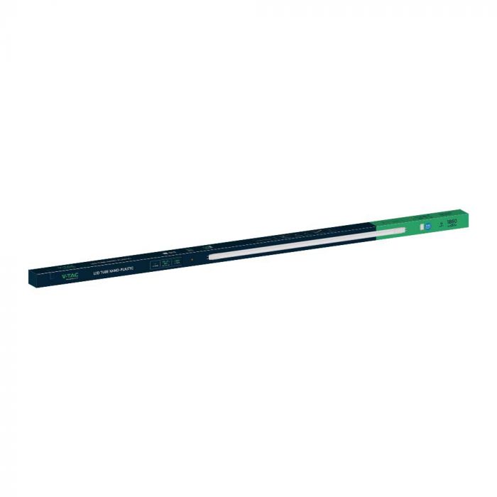 T8 18W(1850Lm) LED Spuldze, 120cm, IP20, V-TAC, neitrāli balta gaisma 4000K