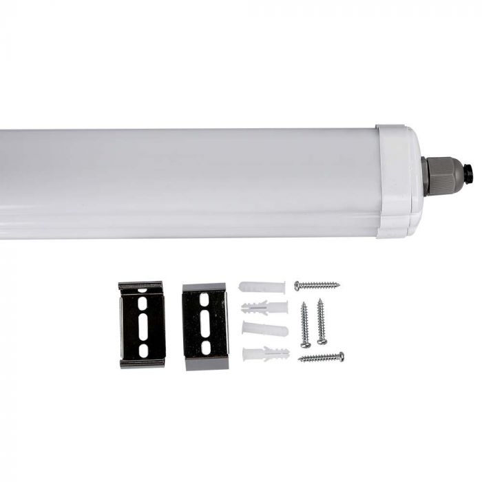 18W(2160Lm) 60 cm LED lineārais gaismeklis , V-TAC, IP65, auksti balta gaisma 6500K