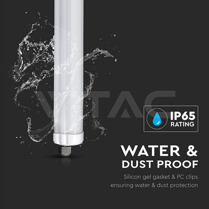60cm_18W(2430Lm) LED CREE lineārais gaismeklis, V-TAC, G sērija, IP65, neitrāli balta gaisma 4000K