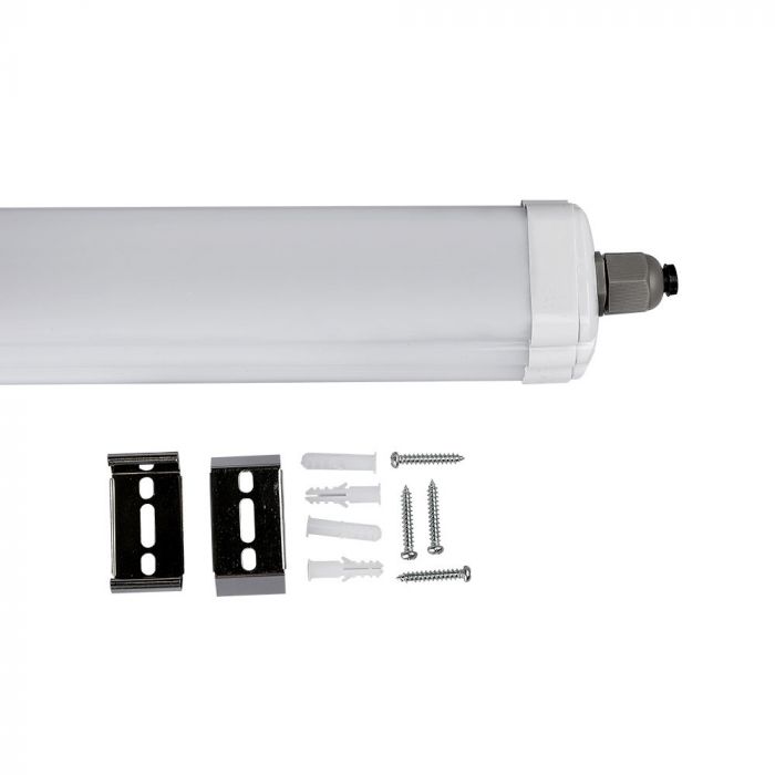 48W(5760Lm) 120Lm/W, 150cm LED Linear luminaire, G-Series, IP65, V-TAC SAMSUNG, without plug (cable connection), cool white light 6500K