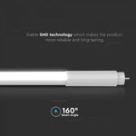 T5 8W(880Lm) 60 cm LED V-TAC lamp, G5, klaas, IP20, jaheda valge valgus 6500K