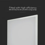 36W(3960Lm) LED paneel 595x595mm, V-TAC SAMSUNG, 2IN1, neutraalne valge valgus 4000K, koos toiteplokiga.