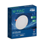 24cm_22W(1900Lm) V-TAC LED panelis, VT-2207CCT, CREE, 3IN1, IP20