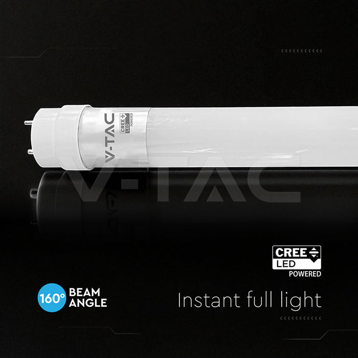 T8 9W(850Lm) LED CREE Spuldze, 60cm, IP20, V-TAC, aukstibalta gaisma 6500K