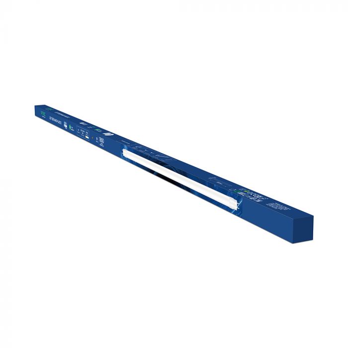 T8 18W(1850Lm) 120 cm LED V-TAC spuldze, rotējoša, garantija 6 gadi, G13, IP20, silti balta gaisma 3000K