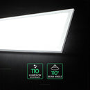 40W(4400Lm) 110Lm/W 2IN1 LED panelis 1200x300mm, V-TAC, IP20, neitrāli balta gaisma 4000K