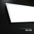 40W(4400Lm) 110Lm/W 2IN1 LED panelis 1200x300mm, V-TAC, IP20, neitrāli balta gaisma 4000K