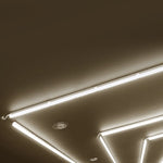 55,1cm_7W(700Lm) LED lineārais gaismeklis, V-TAC, T5, IP20, IK04, silti balta gaisma 3000K