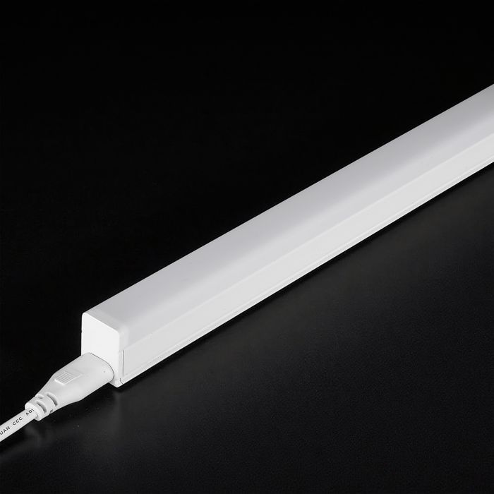 115,1cm_16W(1600Lm) LED  SMD-CREE Chip lineārais gaismeklis, T5, IK04,  V-TAC, IP20, neitrāli balta gaisma 4000K, 1151mm