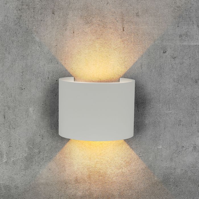 5W(700Lm) LED Fasādes gaismeklis, V-TAC, IP65, pelēka, neitrāli balta gaisma 4000K