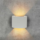 5W(700Lm) LED Fasādes gaismeklis, V-TAC, IP65, pelēka, neitrāli balta gaisma 4000K