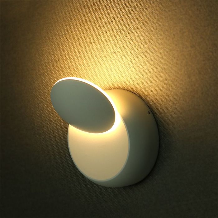 5W(645Lm) LED Fasādes gaismeklis ar regulējamu stara leņķi, IP20, V-TAC, neitrāli balta gaisma 4000K