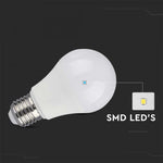 E27 10,5W (1055Lm) LED-lampa, A60, V-TAC, neutralvit 4000K