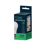 E27 10.5W(1055Lm) светодиодная лампа, A60, V-TAC, IP20, теплый белый свет 3000K