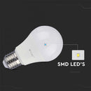 E27 10.5W(1055Lm) LED-pirn, A60, V-TAC, IP20, soe valge valgus 3000K