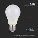 E27 10.5W(1055Lm) LED-pirn, A60, V-TAC, IP20, soe valge valgus 3000K