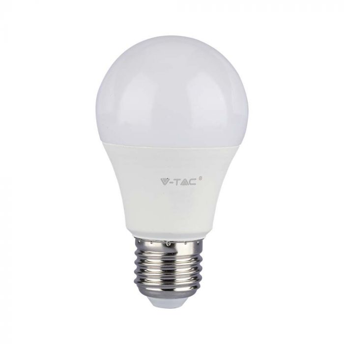 E27 10.5W(1055Lm) LED Bulb, A60, V-TAC, IP20, warm white light 3000K