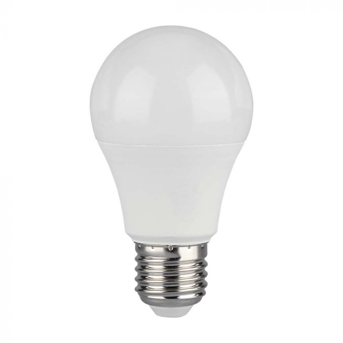 E27 10.5W(1055Lm) LED Spuldze, A60, V-TAC, auksti balta gaisma 6500K