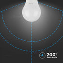 E27 10.5W(1055Lm) LED Bulb, A60, V-TAC, cool white 6500K