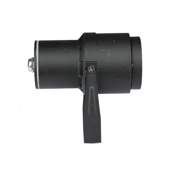 12W(880Lm) V-TAC LED COB zemē montējams dārza gaismeklis, IP65, melns, silti balta gaisma 3000K